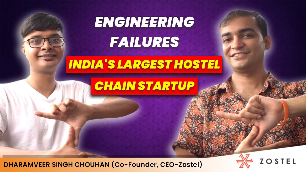 Episod 2 - Engineering, Failures & Passion से Zostel का सफर ft. Dharamveer Singh Chouhan | FounderGyaan