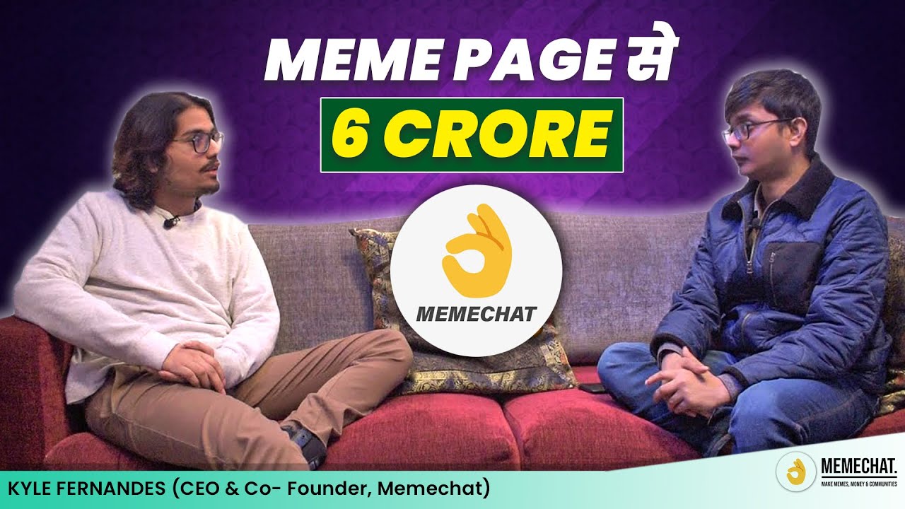 Episod 4-  How to build a multi Crore Business with Memes | Tips from Kyle Fernandes, CEO MemeChat