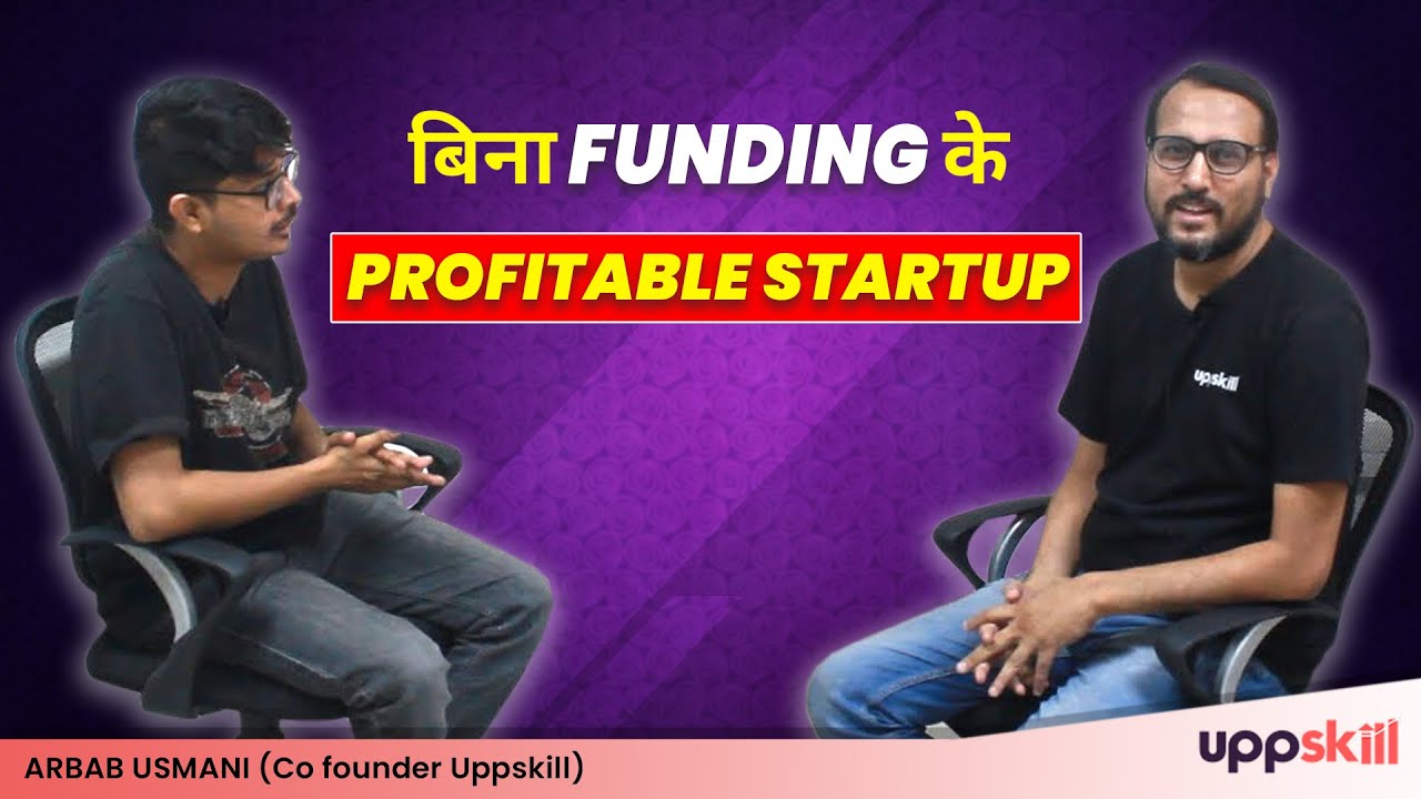 Episod 7 -  How he built a Digital Marketing startup without Funding? ft. Arbab Usmani Uppskill | FounderGyaan