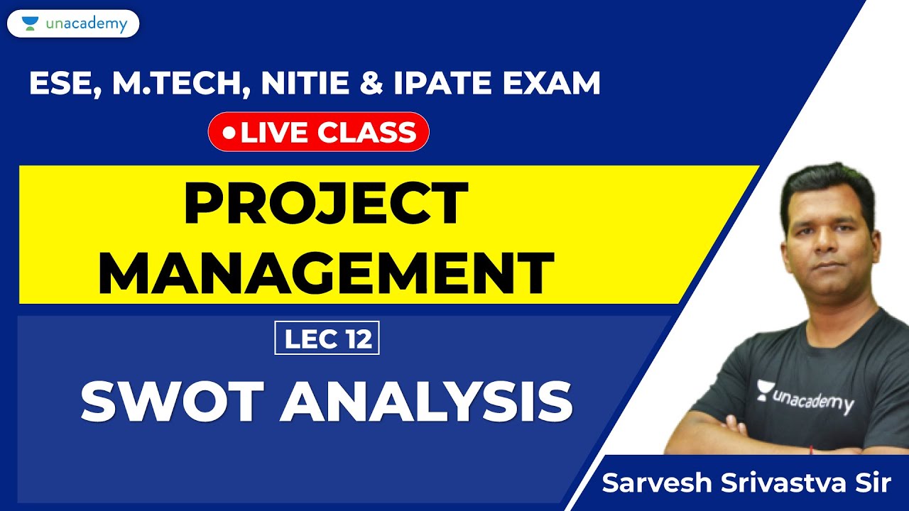 Ep12- Project Management | SWOT Analysis | Prepare for ESE Exam, iPATE, NITIE