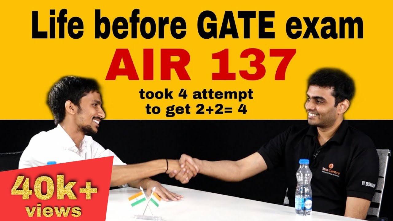 Ep2- Life before GATE exam ( Selected in IOCL, AIR 137: Can u see 2+2=4 ?? )