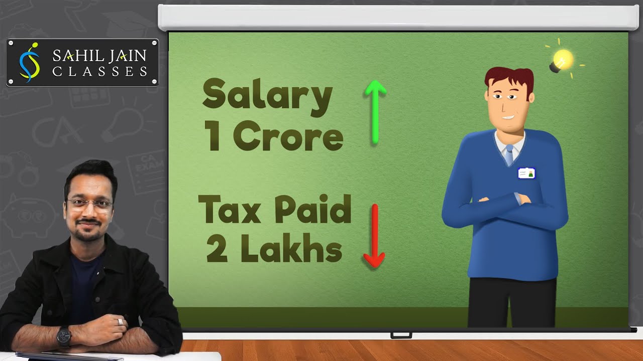 Here\'s How Salaried Employees Evade Income Tax and get Caught | CA Sahil Jain