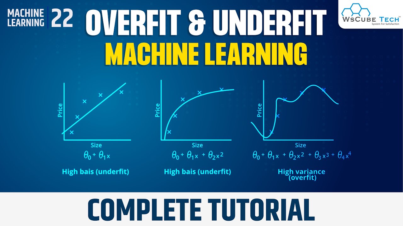 Overfit & Underfit in Machine Learning | Machine Learning Tutorial for Beginners