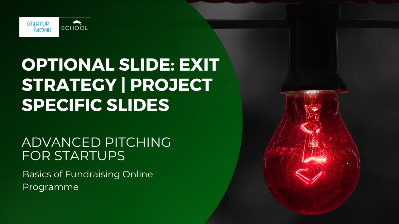 Ep45- OPTIONAL SLIDE: EXIT STRATEGY | PROJECT SPECIFIC SLIDES