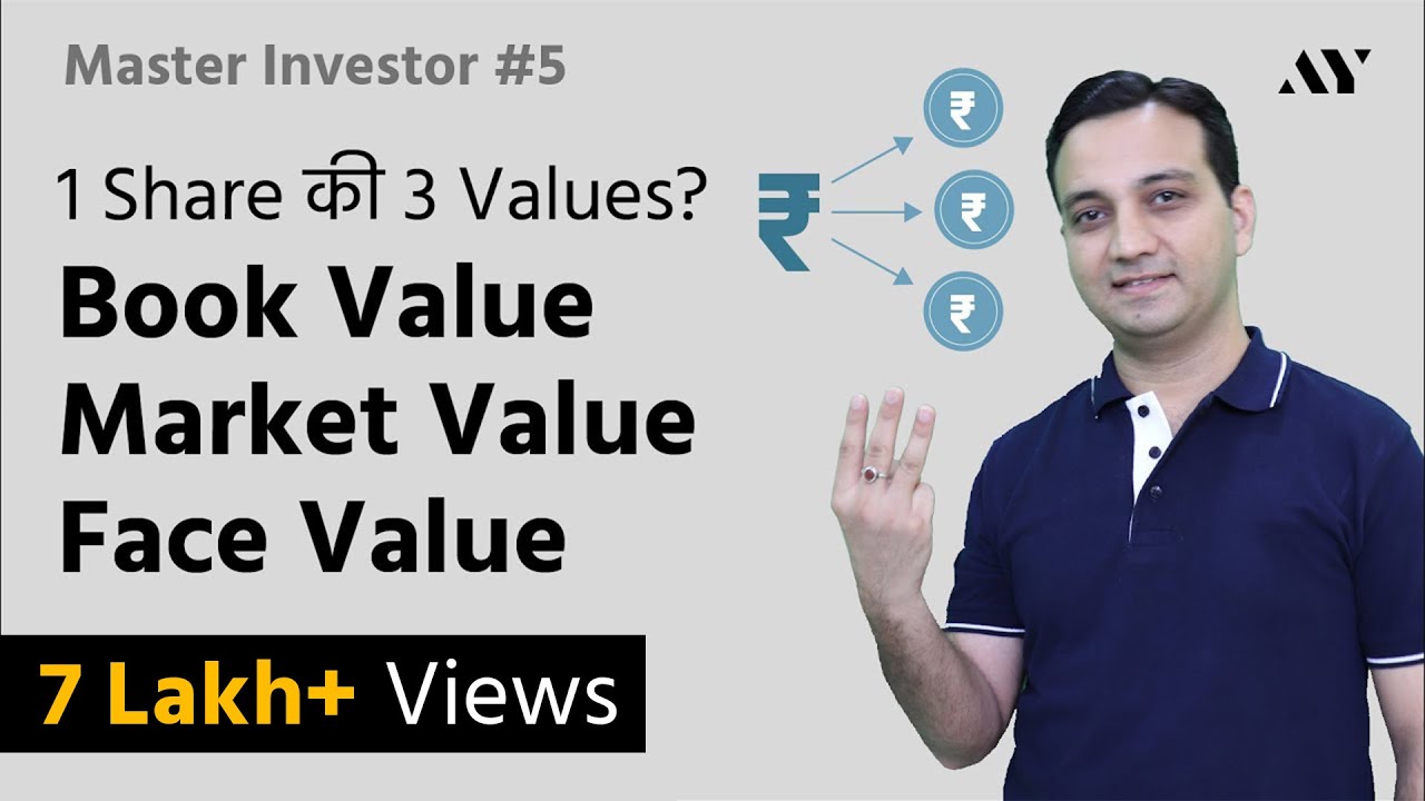 Ep5- Book Value, Market Value, Face Value of Share - MASTER INVESTOR