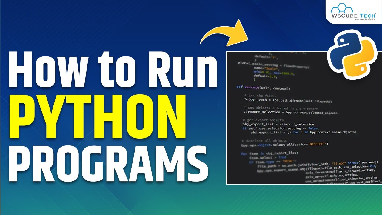 Ep5- Get Started with Python - Learn How to Run the Python Program | Python Programming tutorial