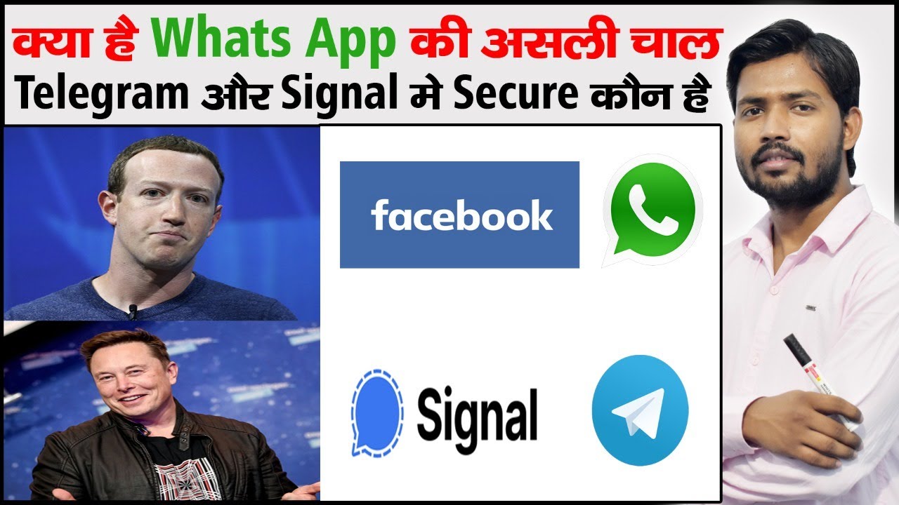 Ep8- What\'s App New Privacy Policy | What\'s App VS Signal App | What\'s App VS Telegram