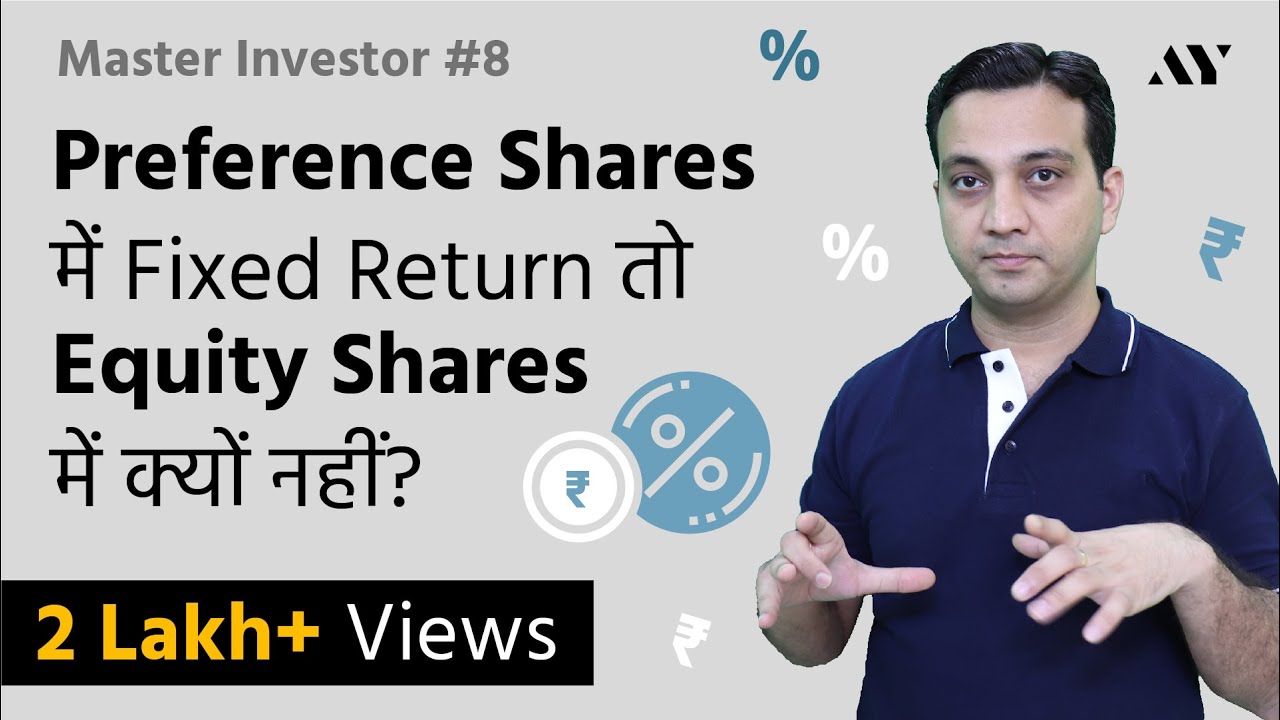 Ep8- Preference (Preferred) Shares & Equity Shares - Types of Shares | MASTER INVESTOR