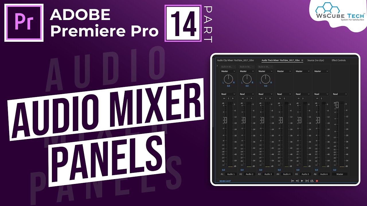 Learn How to Use Audio Track Mixer & Audio Clip Mixer In Premiere Pro (in One Video) Part-14