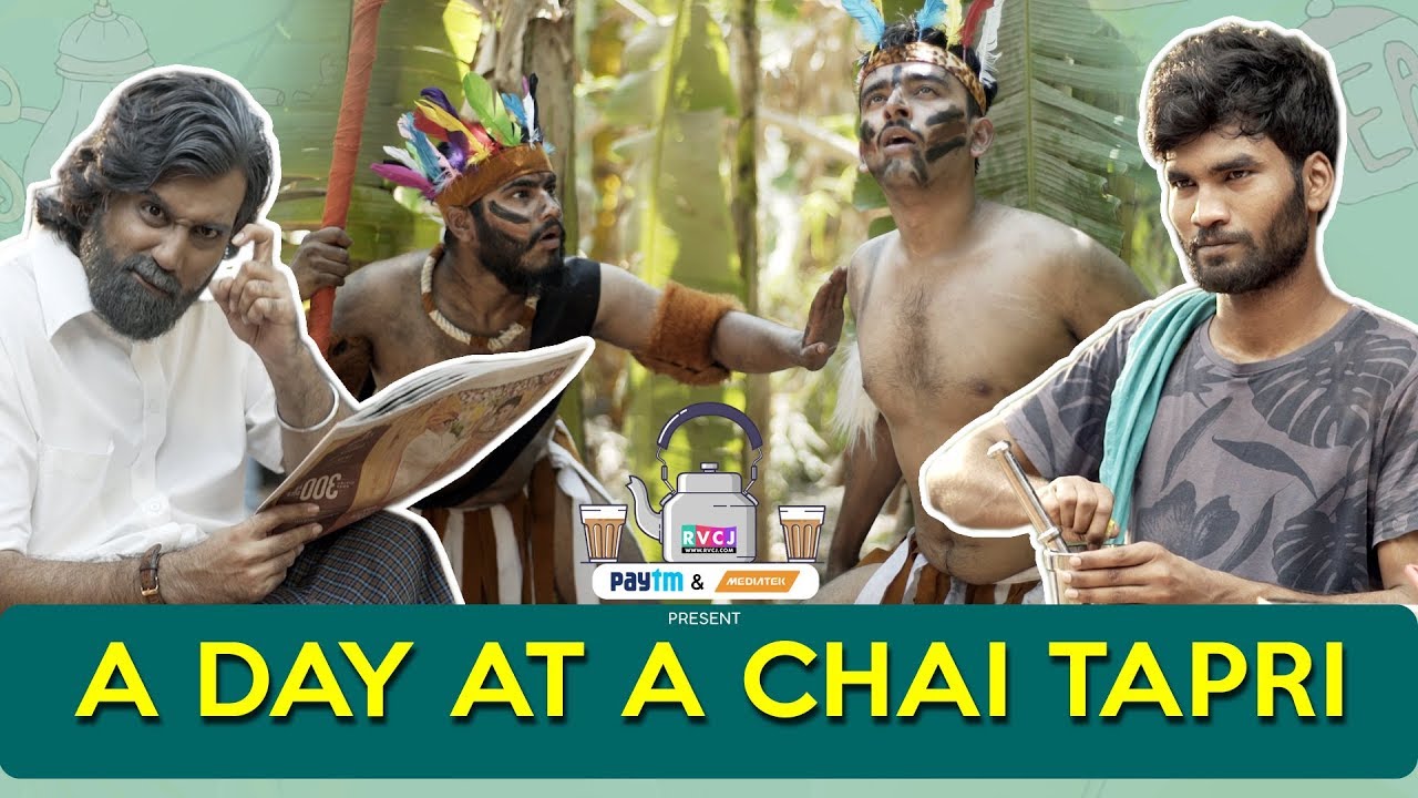 Episode 3 - A Day At A Chai Tapri | Ft. Nikhil Vijay & Saad Bilgrami | RVCJ